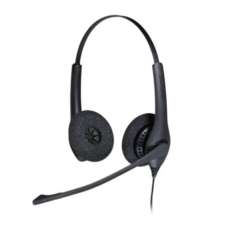 Jabra Biz 1500 Duo USB Auricolare Cablato A Padiglione Ufficio USB tipo A Bluetooth Nero - immagine 1