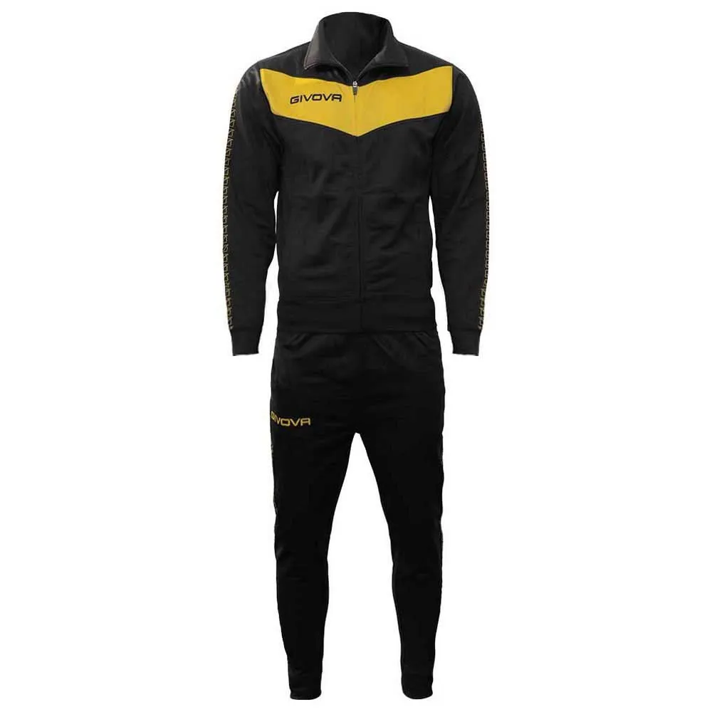 GivovaTuta Visa Banda,4XL,Nero/Giallo,Unisex - immagine 1