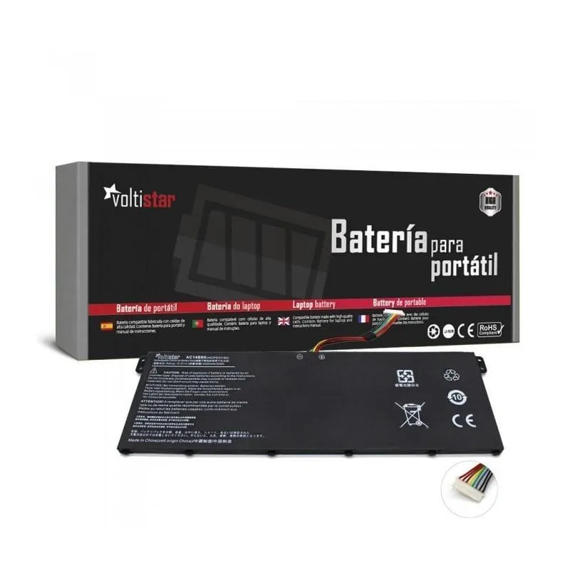 Batteria Voltistar BAT2111 15,2 V 2200 mAh per Acer - immagine 1