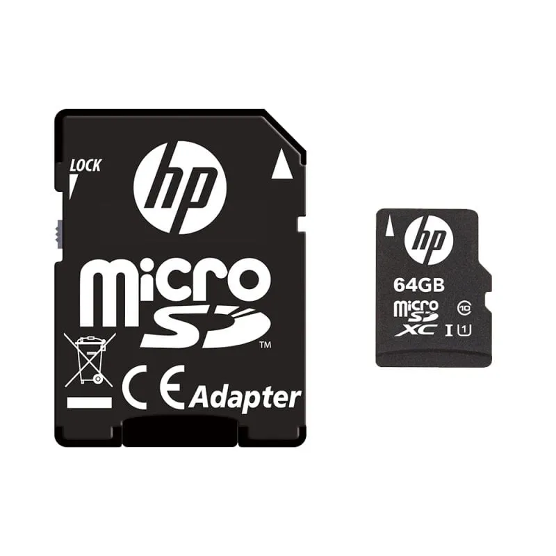 Adattatore HP Micro SDXC 64 GB UHS-I Classe 10 + SD - immagine 1
