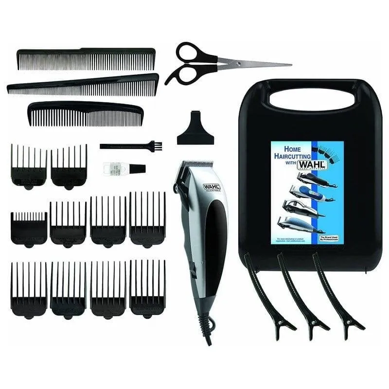 Tagliacapelli Professionale Wahl Home Pro 2216 con Cavo 1-25mm 8 Pettini Kit 22 Pezzi - immagine 1