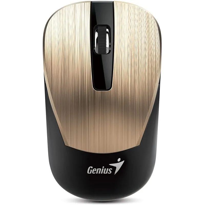 Mouse wireless Genius NX-7015 1600 DPI Oro - immagine 1