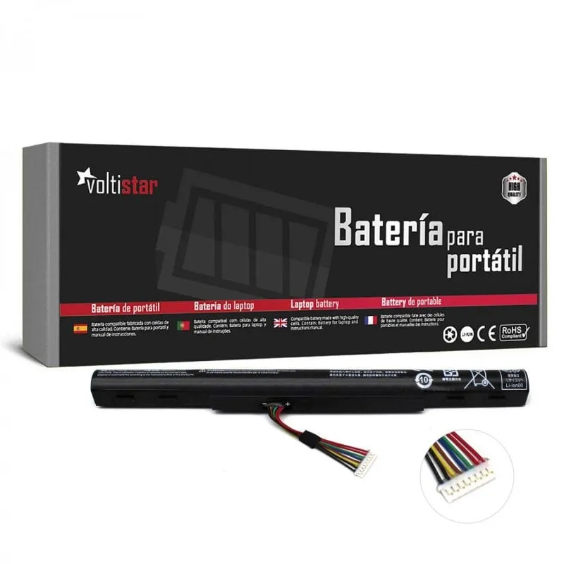 Batteria Voltistar BAT2152 14.8V 1800mAh 3 Celle per Acer - immagine 1