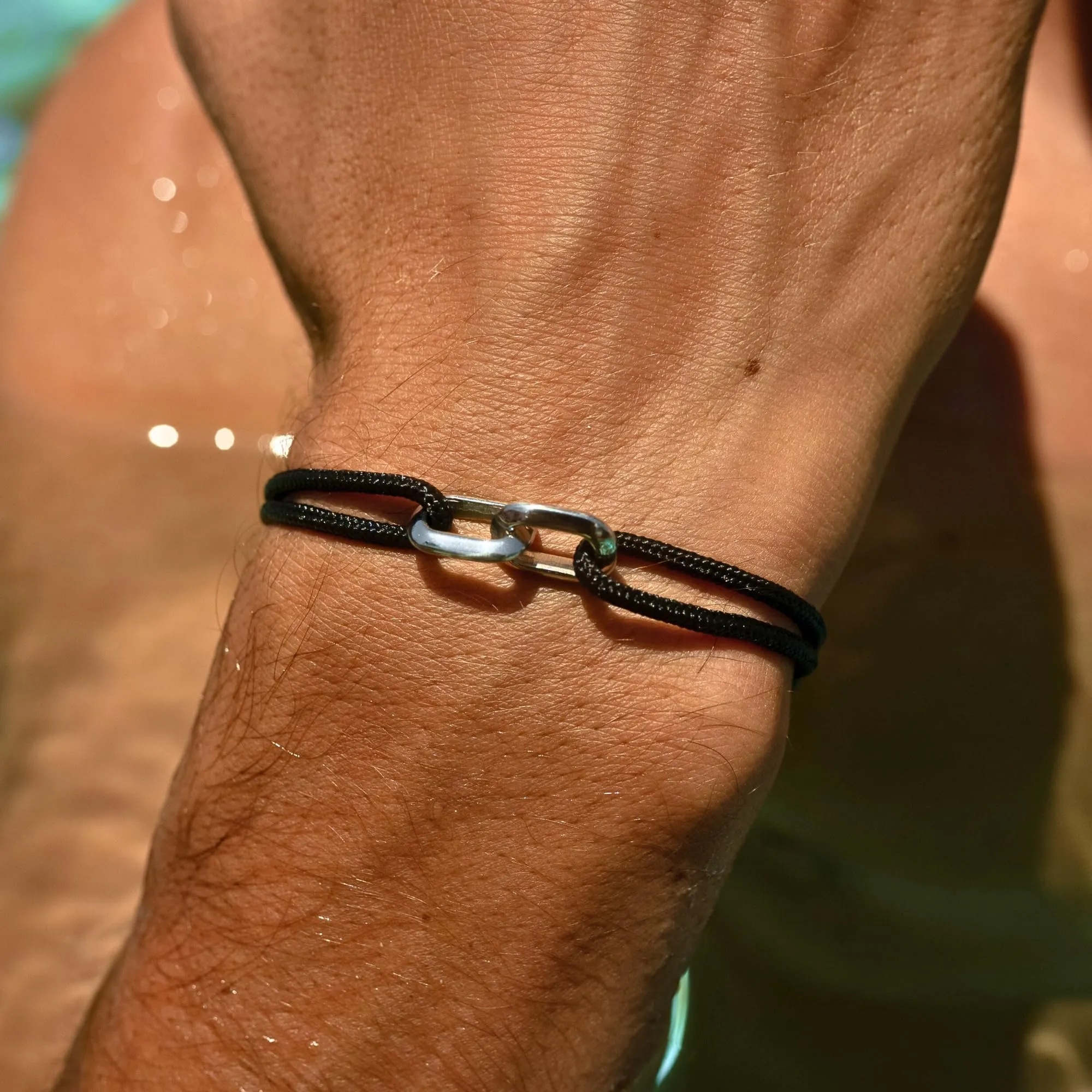 Made by Nami Bracciale Corda da Vela Impermeabile Regolabile Nodo Scorrevole - immagine 2