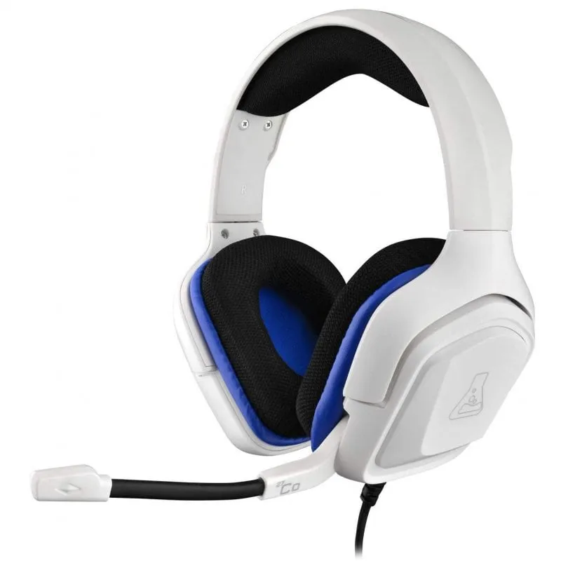 Cuffie da gioco multipiattaforma G-Lab Korp Cobalt bianche - immagine 1