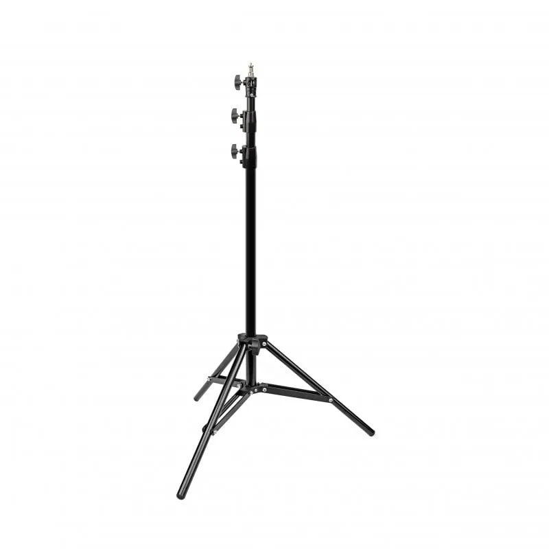 Supporto luce Bresser BR-TP220 alluminio 220cm AirCushion nero - immagine 1