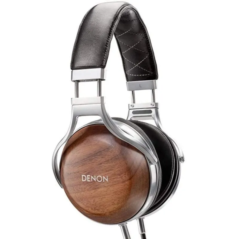 Denon AH-D7200 cuffia e auricolare Cuffie Cablato A Padiglione Nero, Argento - immagine 1