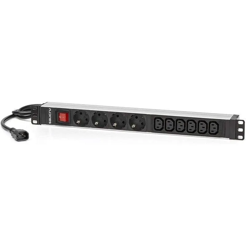 Presa a stacco PDU Salicru SPS 4+6 con interruttore - immagine 1