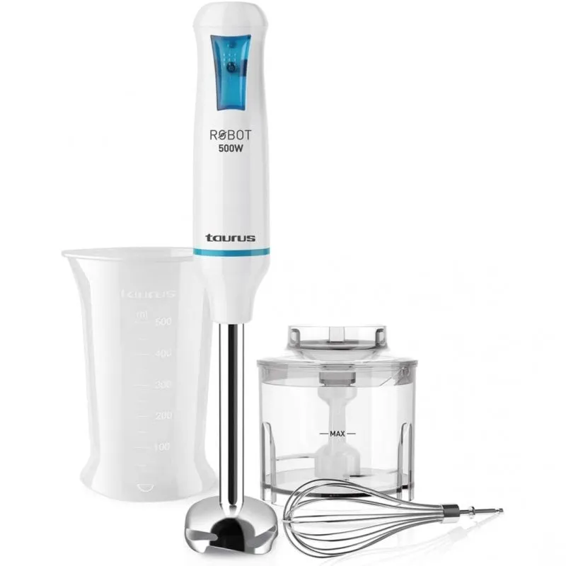 Frullatore a immersione Taurus Robot 500 Plus Inox 500W - immagine 1