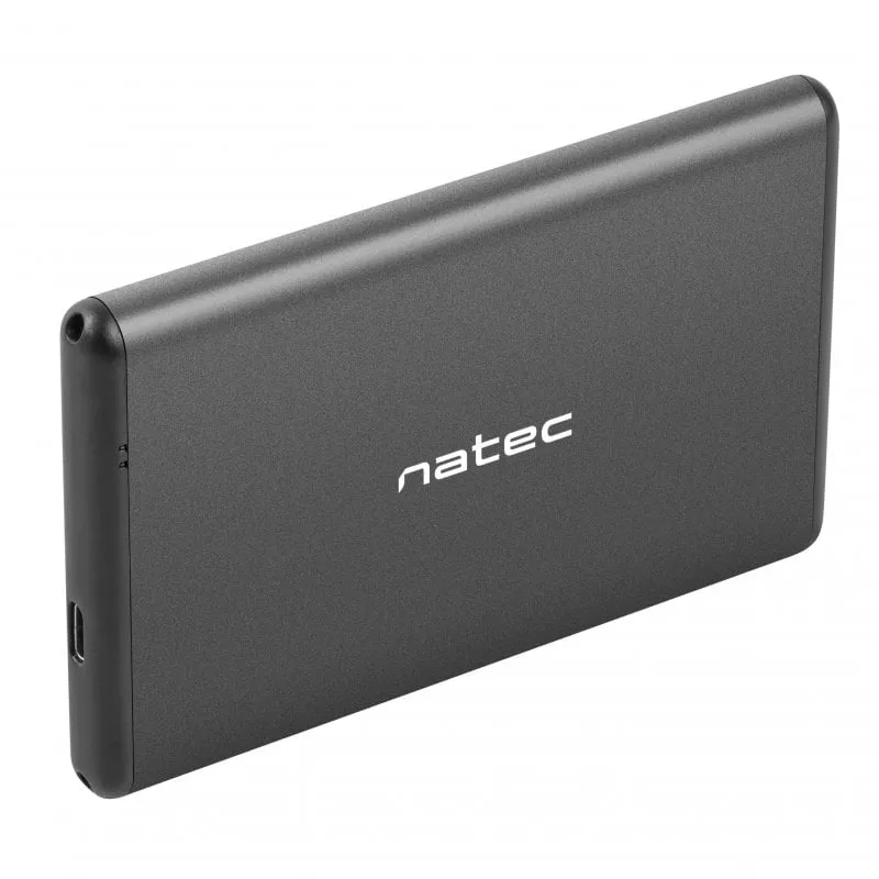 Natec Rhino-C Custodia per disco rigido SATA 2,5" USB C Nero - immagine 1