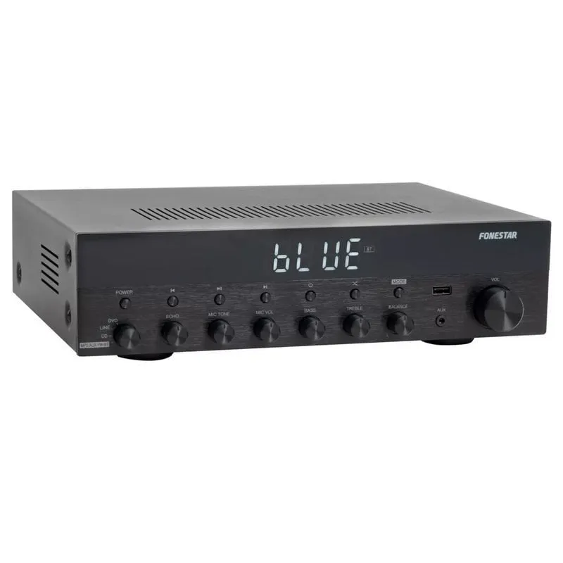 Fonestar AS-6060 Amplificatore stereo Hi-Fi 60+60W RMS Bluetooth/USB/FM - immagine 1