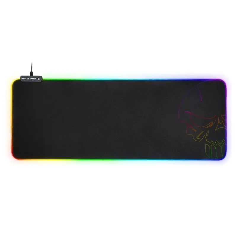Tappetino per mouse da gioco Spirit of Gamer Skull RGB XXL - immagine 1