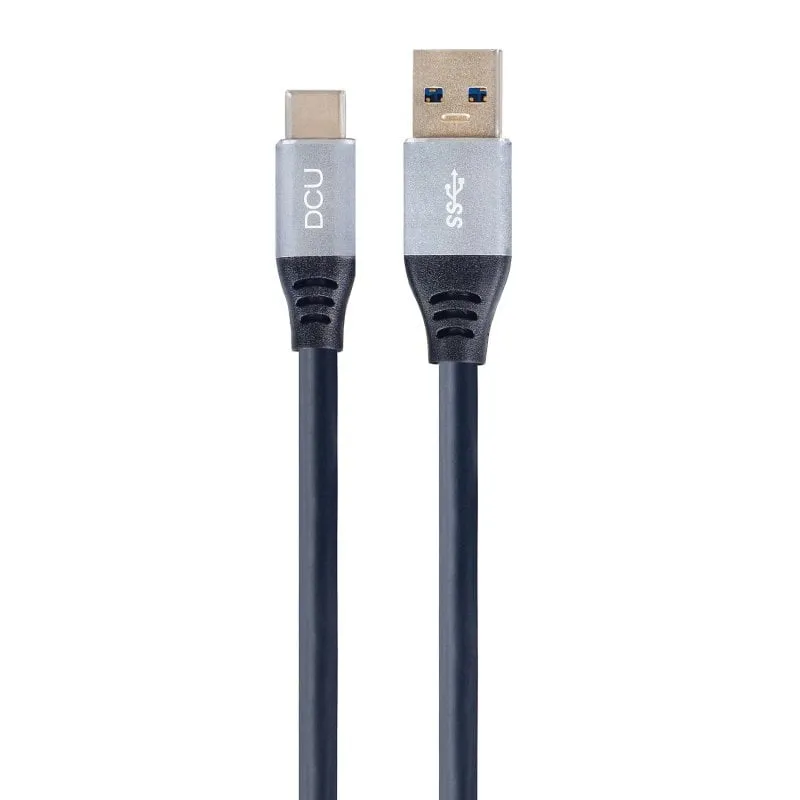 Cavo DCU Tecnologic da USB-C 3.1 a USB-A 3.0 maschio/maschio 1,5 m - immagine 1