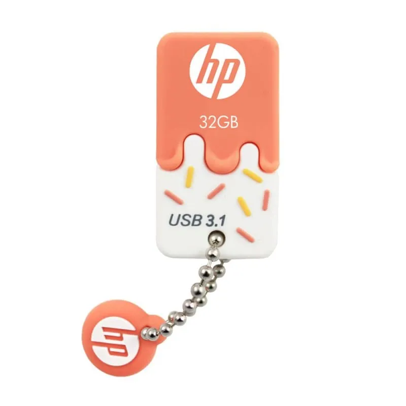 HP X778W 32 GB USB 3.1 Arancione/Bianco - immagine 1