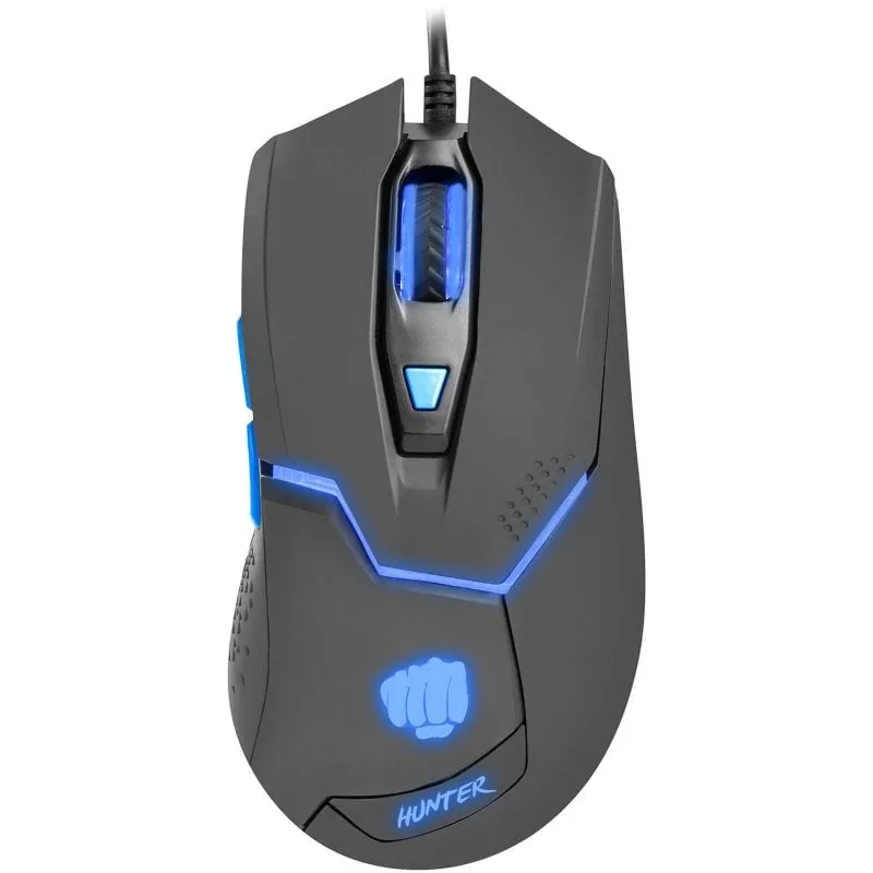 Mouse da gioco Fury Hunter 4800 DPI Nero - immagine 1