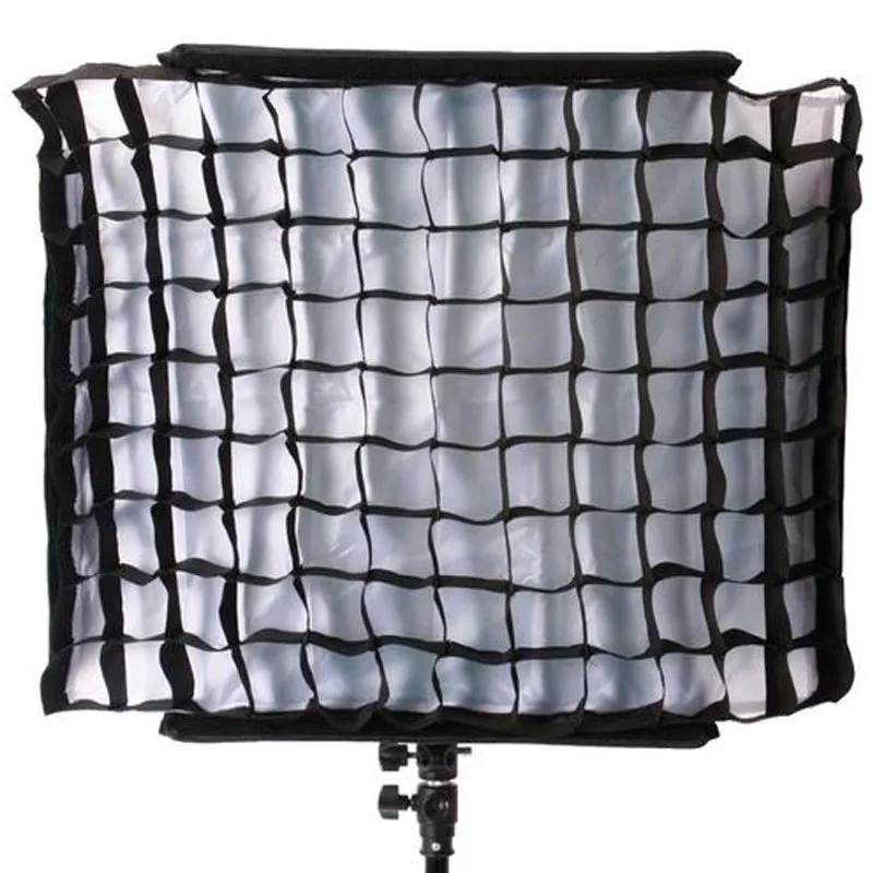 Softbox Bresser LS1200 con griglia a nido d'ape compatta per flash LED LS LG - immagine 1