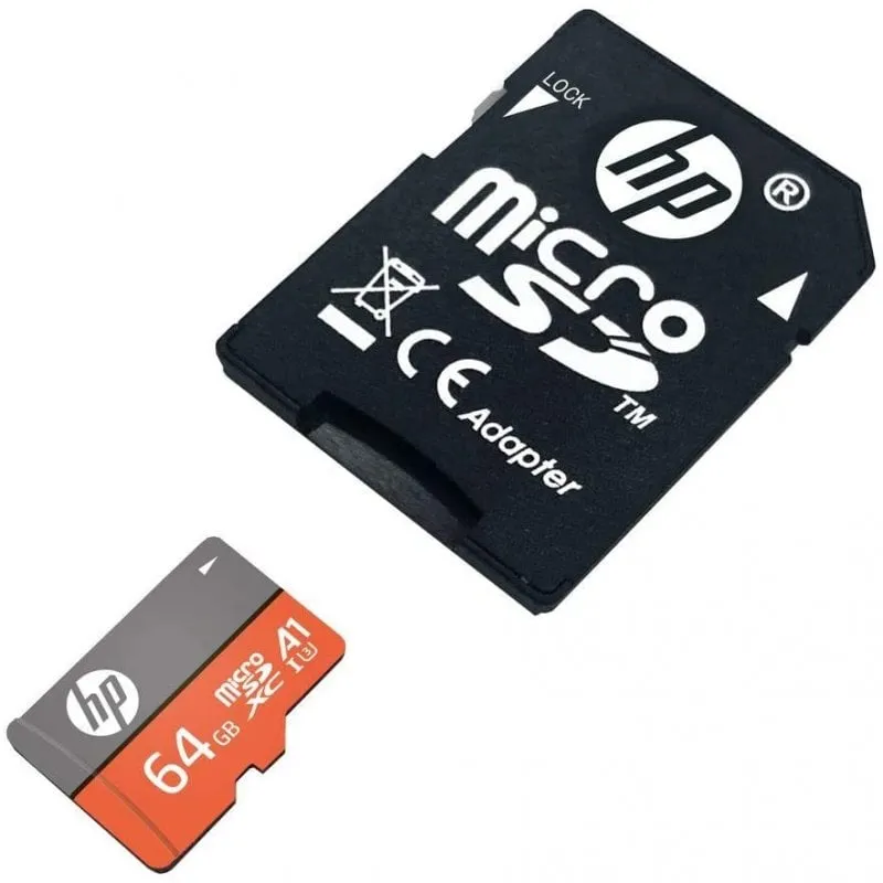 HP HFUD064-1V31A MicroSDXC 64GB Classe 10 UHS-I + adattatore - immagine 1