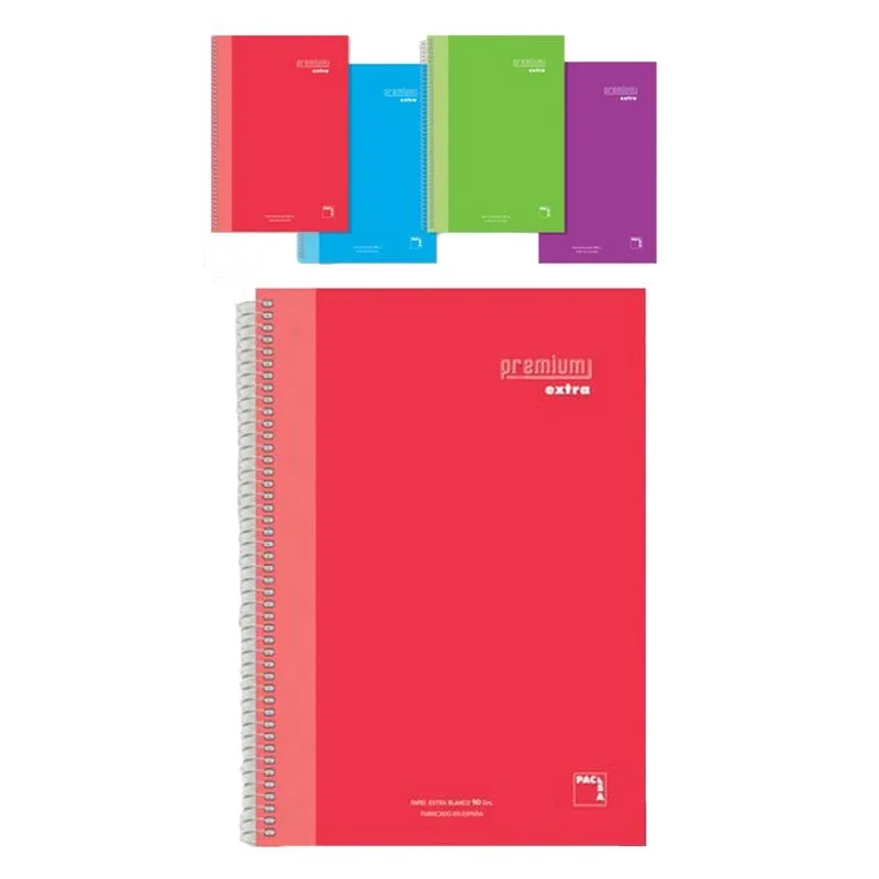 Quaderno microperforato Sam Pacsa Premium Extra A4 4 unità Colori assortiti - immagine 1