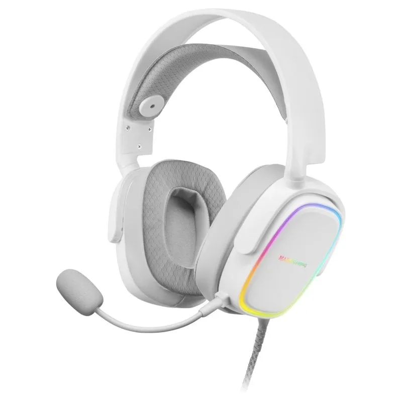 Cuffie da gioco Mars Gaming MHAX bianche - immagine 1
