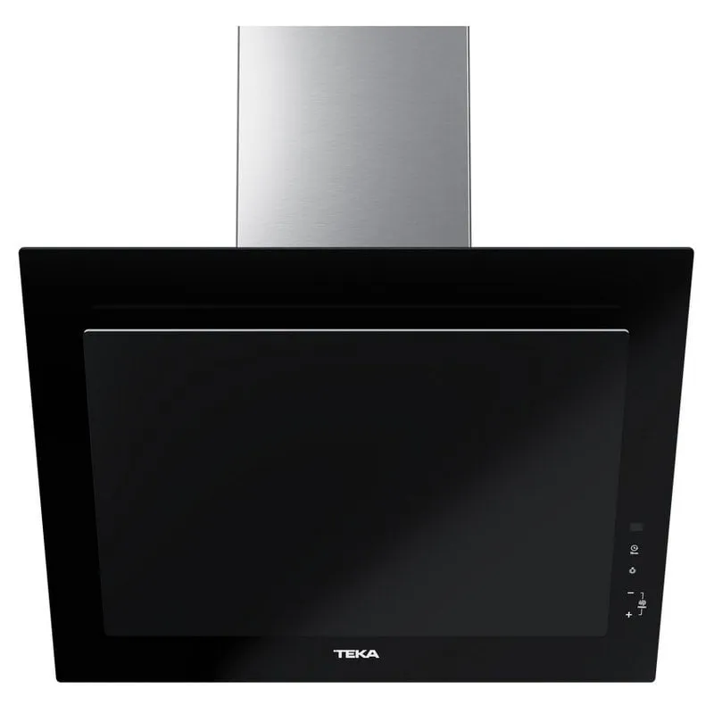 Cappa Decorativa Verticale Teka DVT 68660 TBS 60cm A+ Vetro Nero - immagine 1