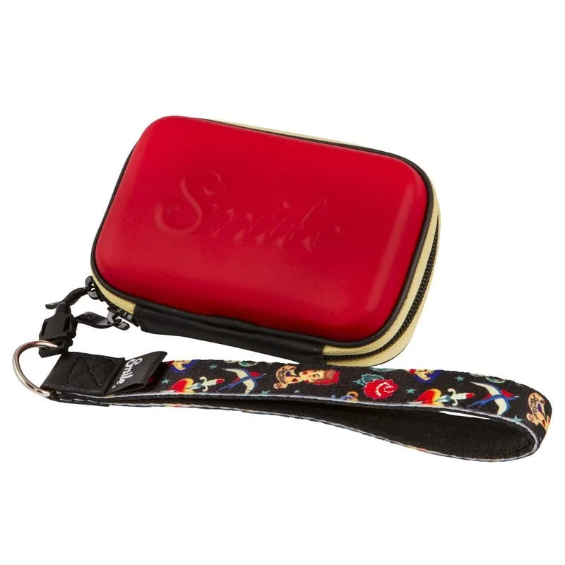 Custodia rossa Smile Pin Up per fotocamera compatta - immagine 1