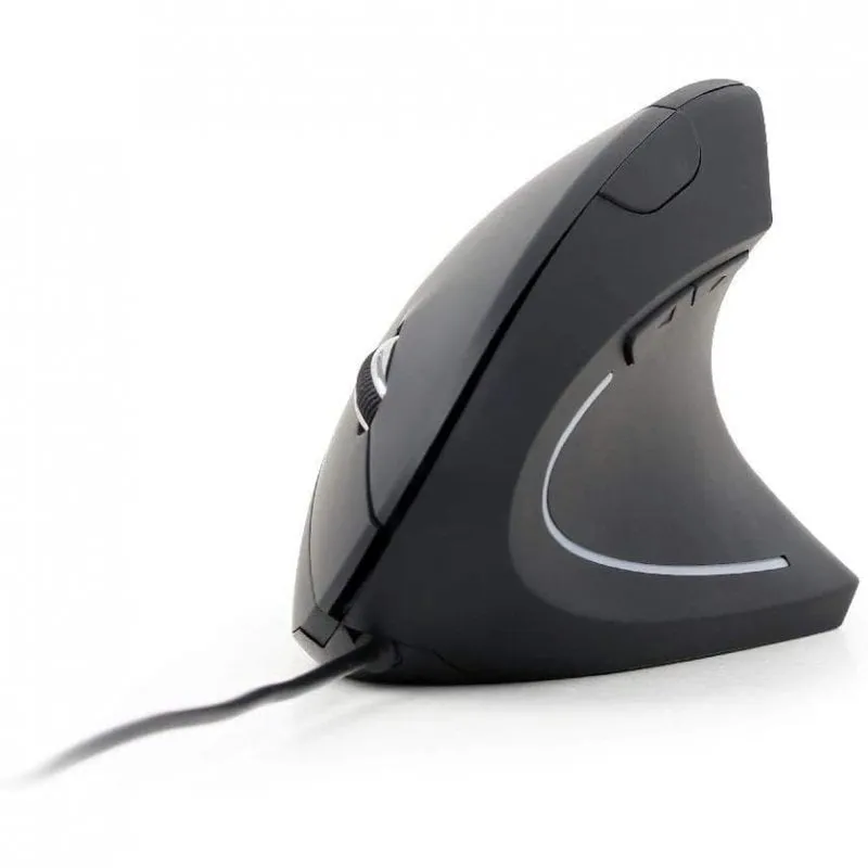Gembird MUS-ERGO-01 Mouse ergonomico 3200 DPI Nero - immagine 1