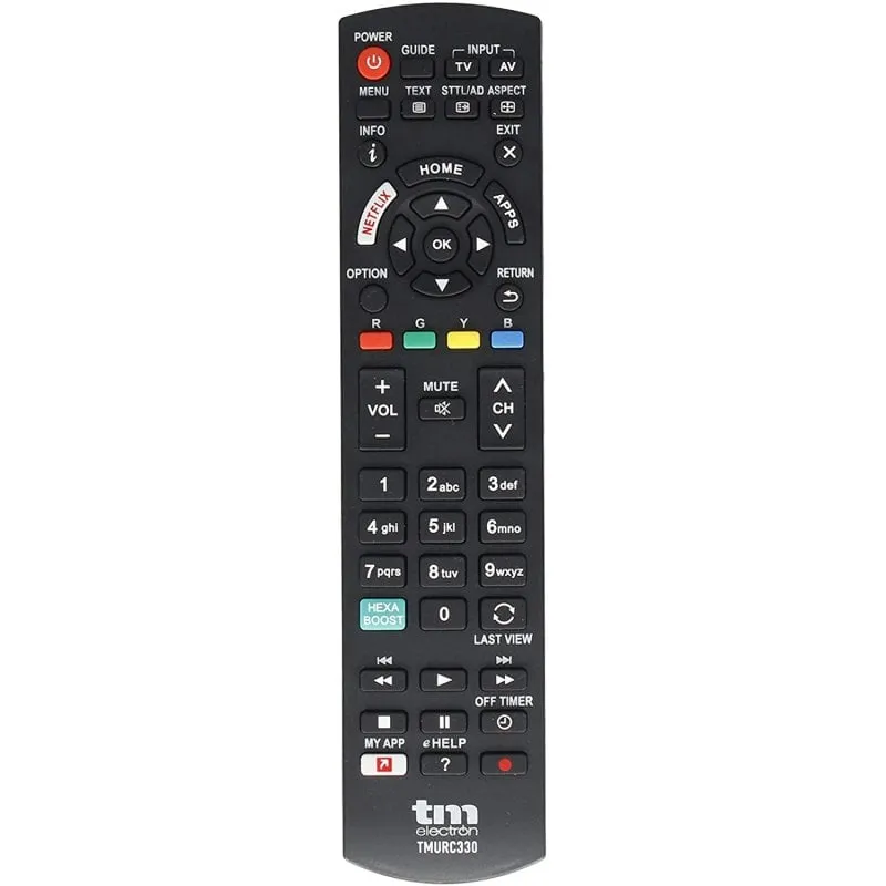 Telecomando universale TM Electron TMURC330 compatibile con televisori Panasonic - immagine 1