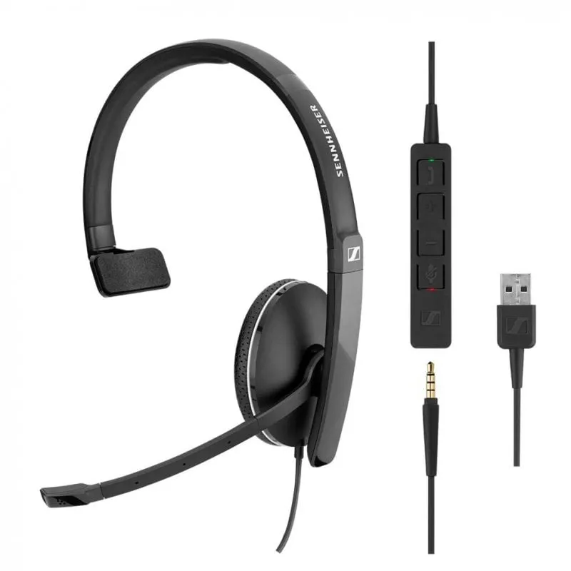 Cuffie USB Sennheiser SC 135 nere - immagine 1
