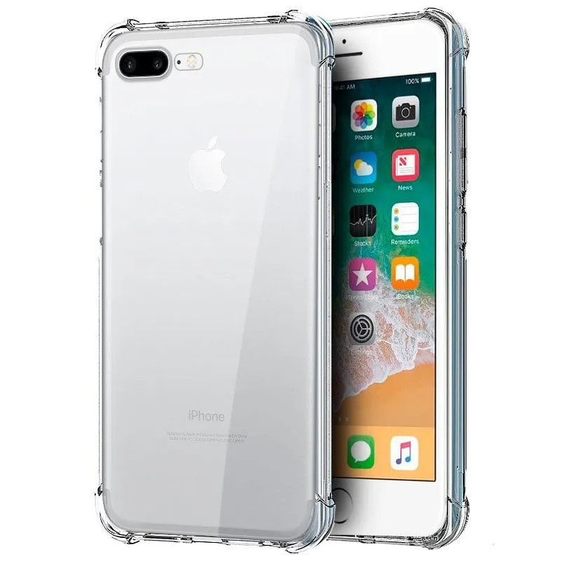 Fantastica custodia antishock trasparente per iPhone 7 Plus/iPhone 8 Plus - immagine 1