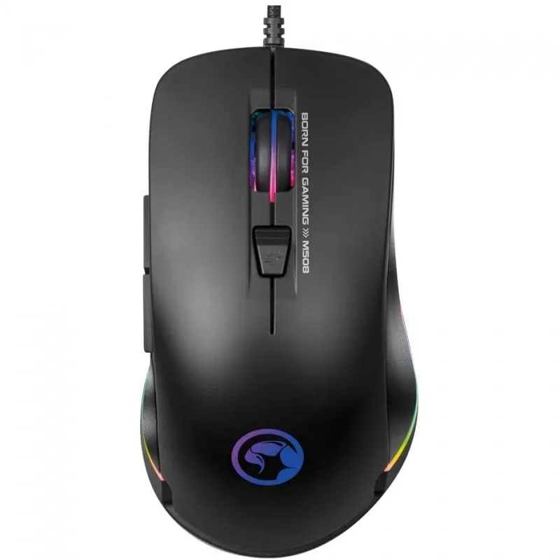 Mouse da gioco Scorpion MA-M508 RGB 3200 DPI Nero - immagine 1
