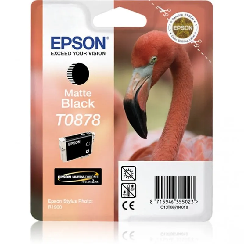 Epson Flamingo Cartuccia Nero matte - immagine 1