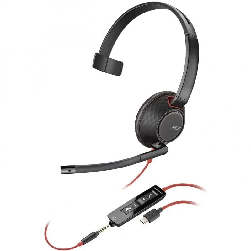 Cuffie USB-C Plantronics Blackwire 5210 con microfono - immagine 1