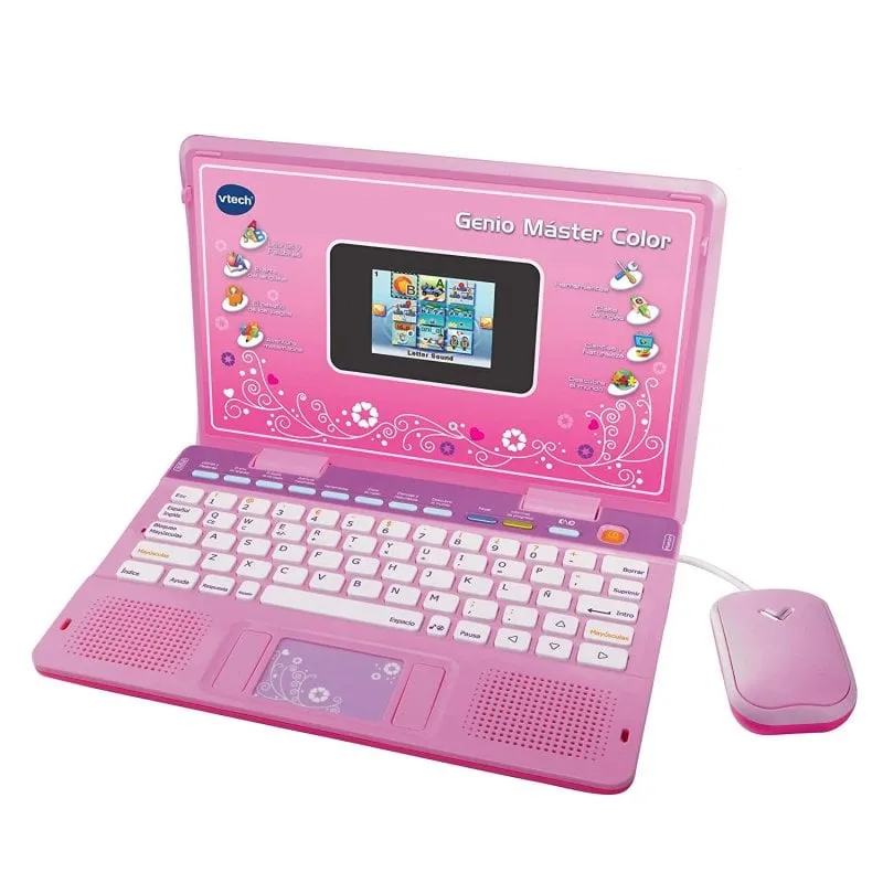 Vtech Genio Computer Master bilingue rosa - immagine 1