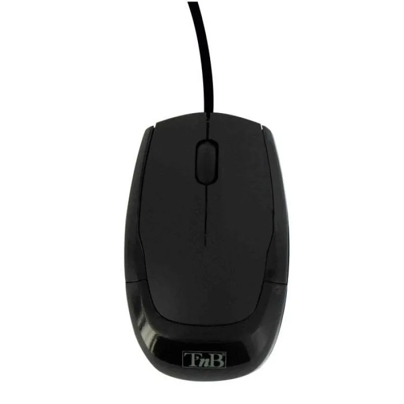 Mouse mini USB TnB Shark 800 DPI Nero - immagine 1