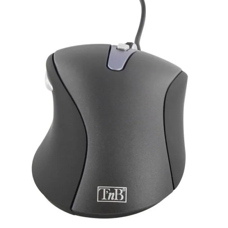 Mouse USB da ufficio TnB 2400 DPI Nero - immagine 1