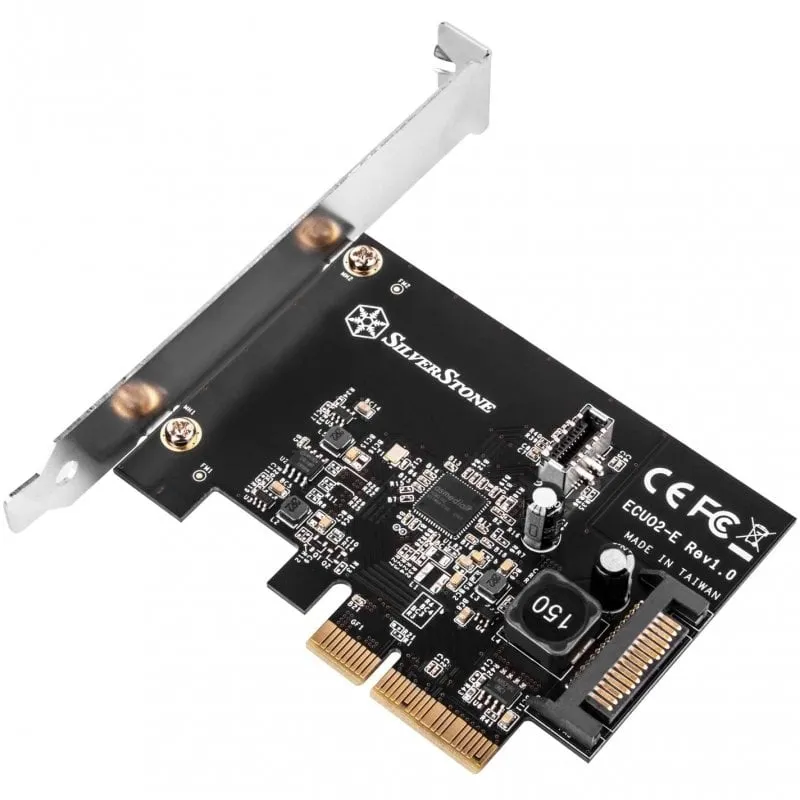 Scheda di espansione PCIe USB 3.2 Gen 2 SilverStone SST-ECU02-E - immagine 1