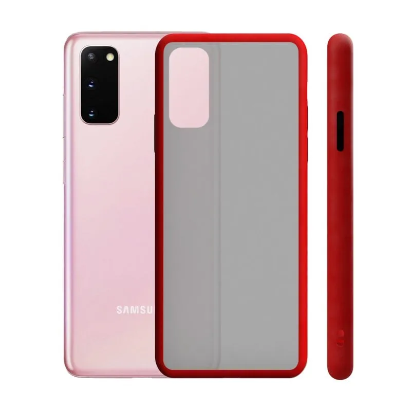 Custodia morbida Ksix Red Duo per Samsung Galaxy S20 - immagine 1