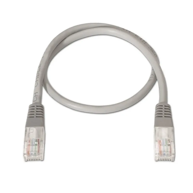 Cavo di rete Aisens RJ45 UTP AWG24 Cat.6 Halogen Free 7m Grigio - immagine 1