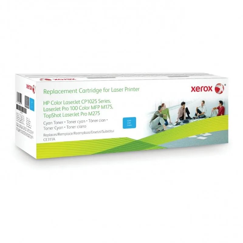 Everyday Rigenerato Toner rigenerato Everyday™ di Xerox Ciano compatibile con HP 126A (CE311A), Capacità standard - immagine 1