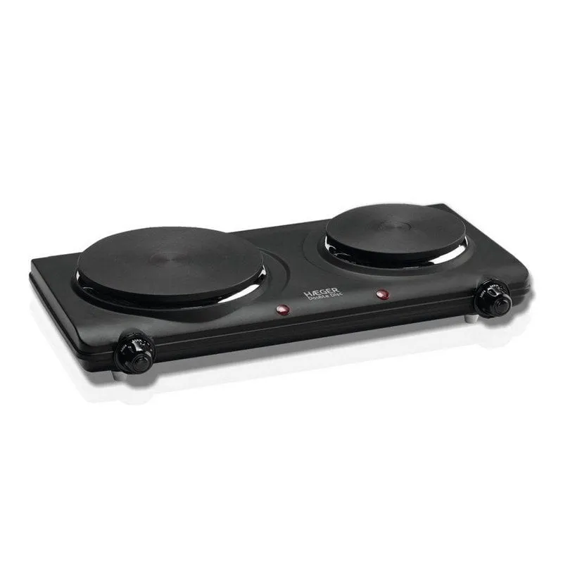 Piastra Elettrica Doppia Haeger Double Disc 2250W - immagine 1