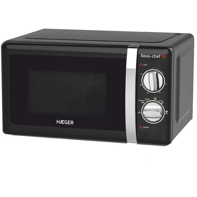 Microonde Haeger Sous-Chef 20 20L 700W Nero - immagine 1