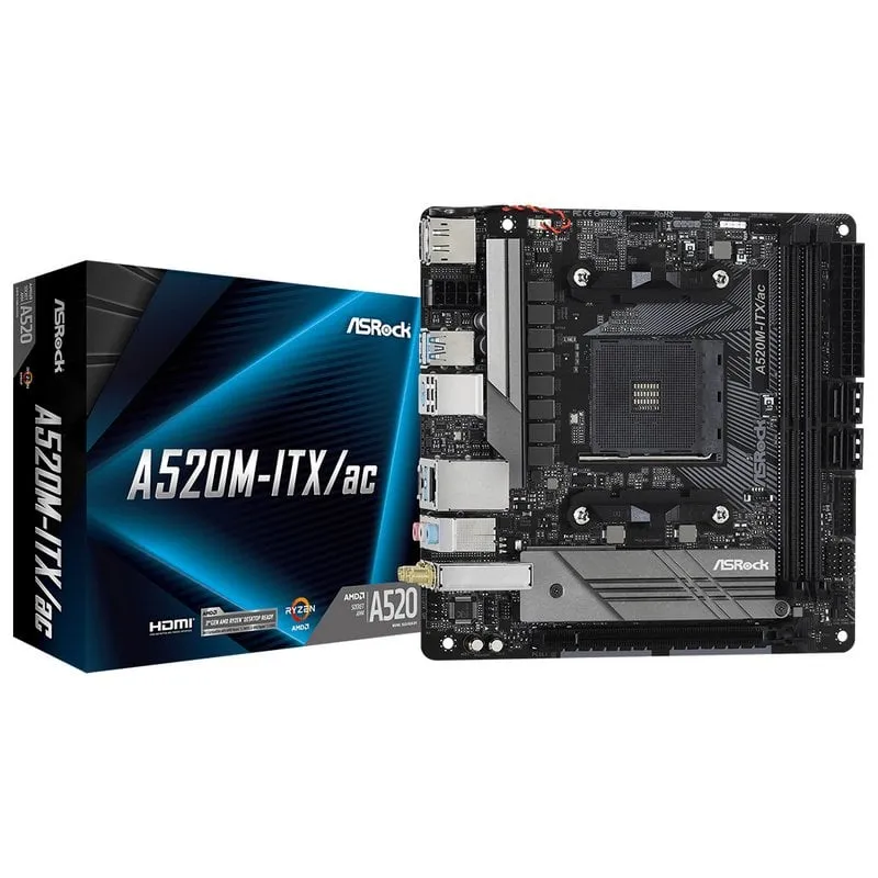 Asrock A520M-ITX/AC - immagine 1