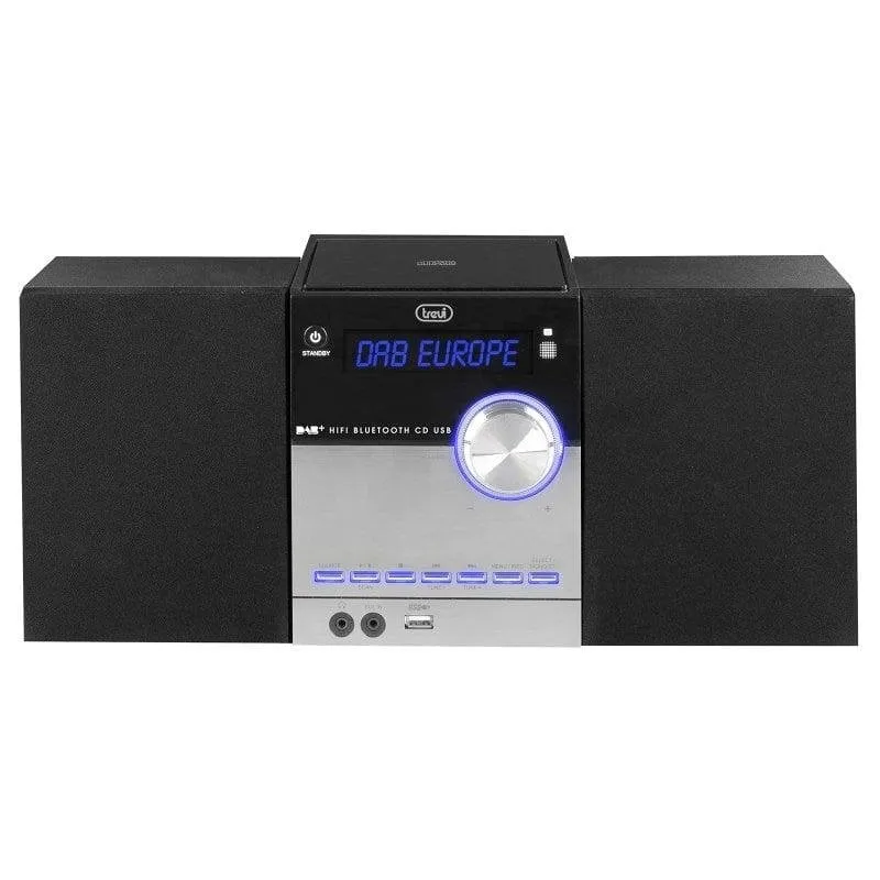Microcatena Trevi HCX 10D8 30W RMS Bluetooth Radio DAB Nero - immagine 1