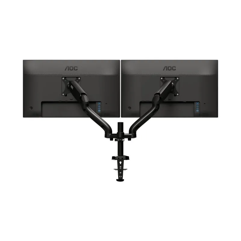 AOC AD110D0 supporto da tavolo per Tv a schermo piatto 81,3 cm (32") Nero Scrivania - immagine 1
