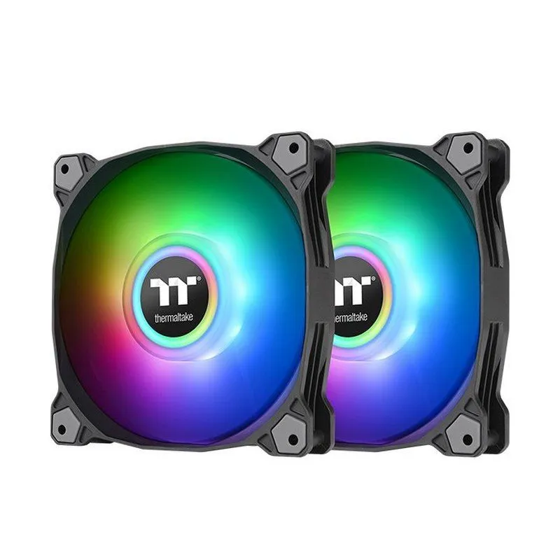 Ventola per radiatore con sincronizzazione Thermaltake Pure Duo 12 ARGB 120 mm - immagine 1