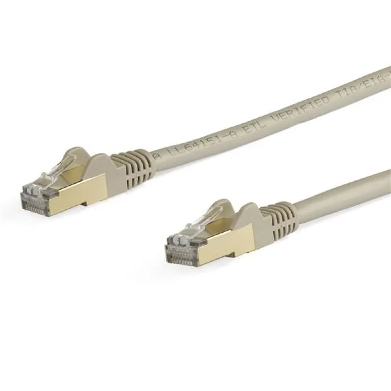 StarTech.com Cavo di rete Ethernet RJ45 CAT6a da 7m - Grigio - immagine 1