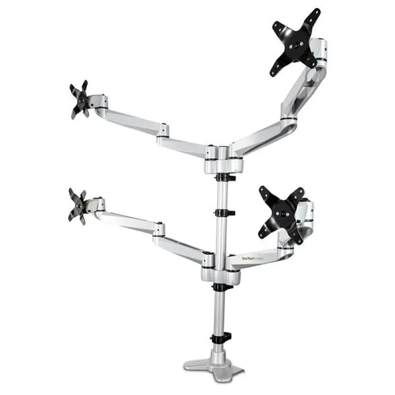 StarTech.com Supporto per 4 monitor - Completamente articolabile - Premium - immagine 1