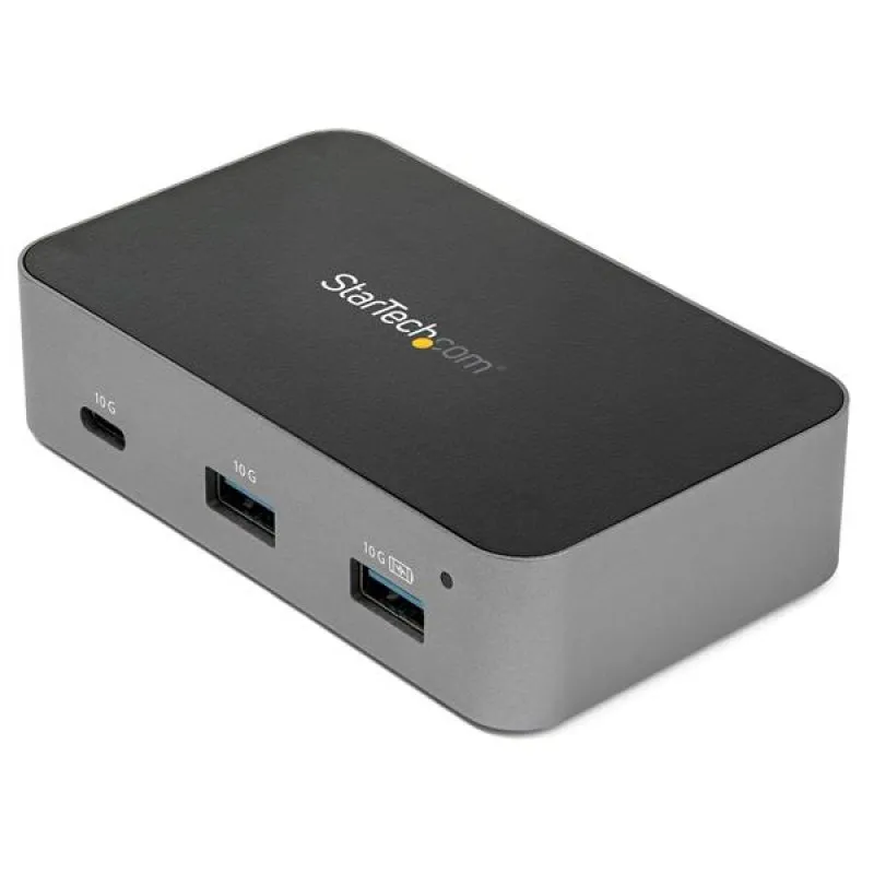 StarTech.com Hub USB-C a 3 porte con porta LAN - USB 3.2 Gen 2 (10Gbps) - 2 USB-A e 1 USB-C - Alimentato - immagine 1