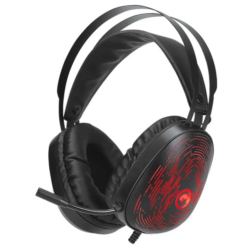 Auricolari Scorpion MA-HG9049 Gaming con cavo USB e jack 7.1 Surround Microfono Nero - immagine 1