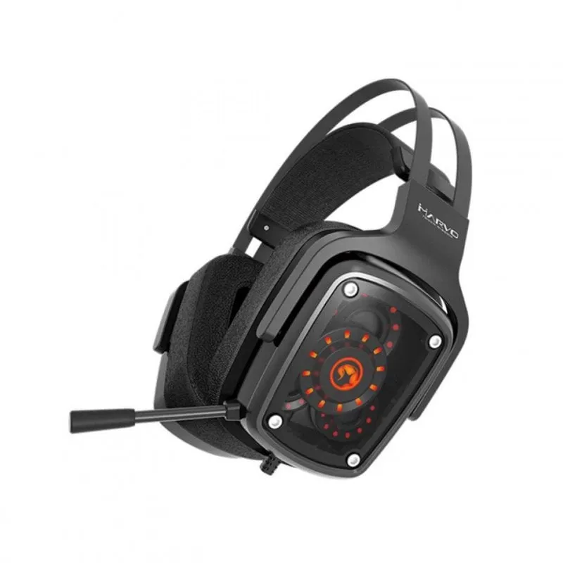 Auricolari Scorpion MA-HG9046 Gaming con Cavo USB 7.1 Surround LED Neri - immagine 1